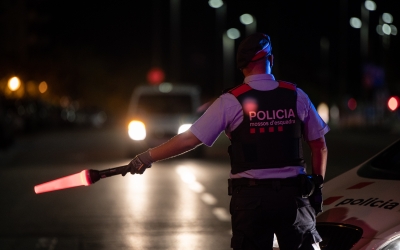 Una actuació dels Mossos d'Esquadra | Roger Benet 